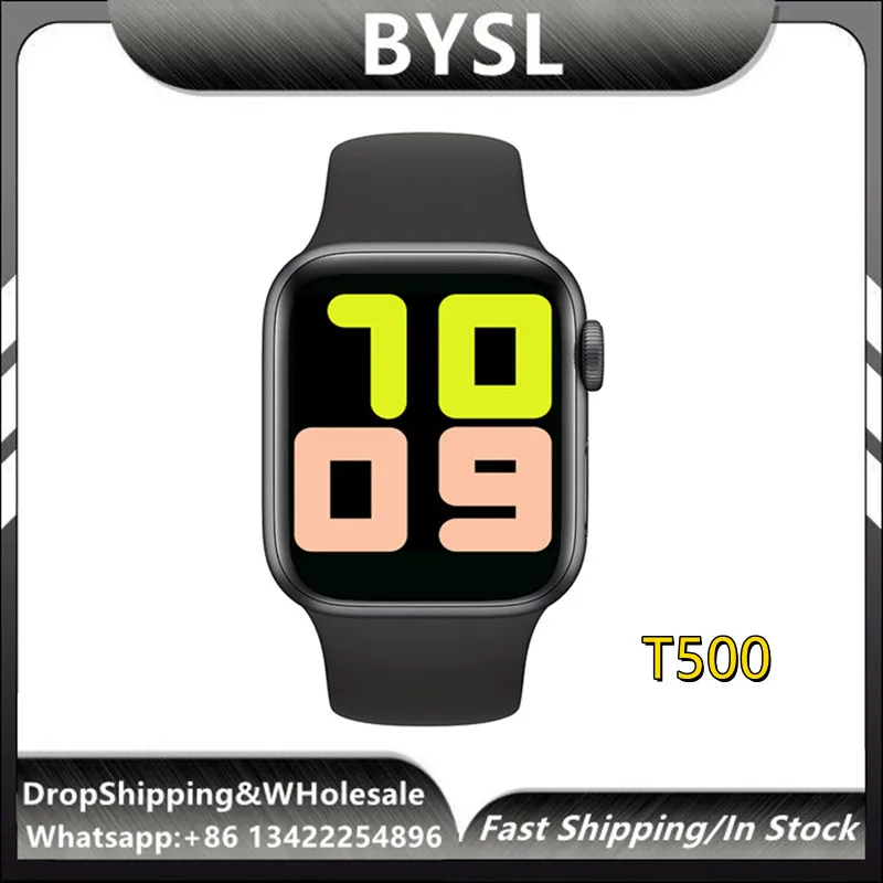 

IWO 13 T500 Smart Watch 2020 2021 Bluetooth Call DIY Faces HeartRate Monitor Blood Pressure SmartWatch For Max 2 Watch