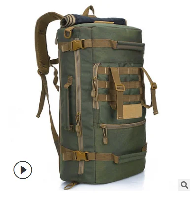 

High Capacity Backpack Portable Camping Outdoor Mountaineering Tactical Travel Backpack Mochila Masculina Bags for Men DB60BB