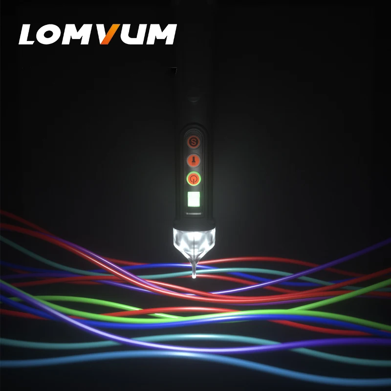 LOMVUM AC напряжение электрическая компактная ручка Ток Тестирование карандаш автоматический выключатель Finder 12 В/48 В-1000 В Напряжение Чувствительность журнал
