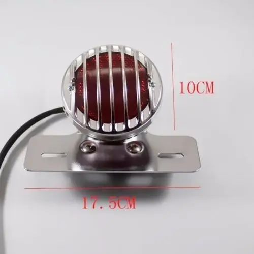 Хромированный задний тормозной ходовой номерной знак держатель для Harley Honda KTN Yamaha