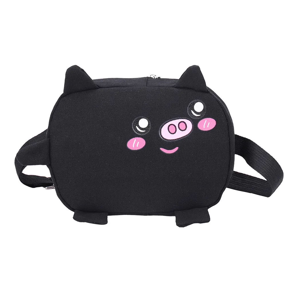 Мини-сумка для девочек с милым поросенком через плечо женская маленькая сумка