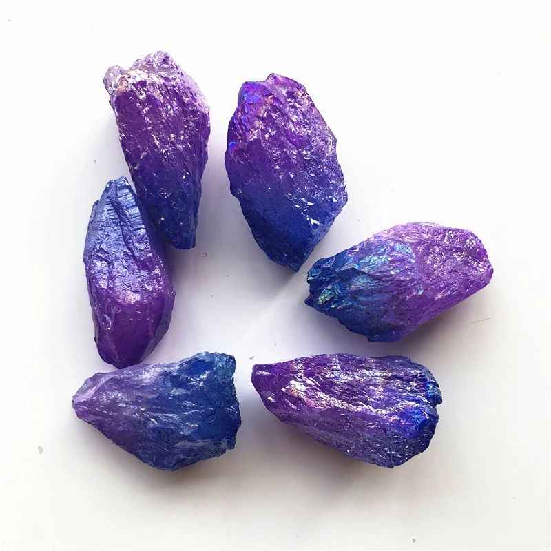 1 шт. декоративные кристаллы кварца с гальваническим покрытием | Дом и сад