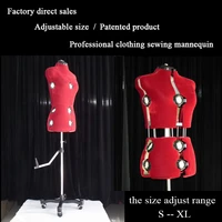 diy clothing sewing supplies factory hot selling new style tailor mannekin adjustable size professional sewing mannequin