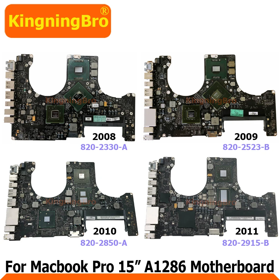 Оригинальные ноутбуки A1286 материнская плата для Macbook Pro 15 &quotA1286 логическая 2008 2009