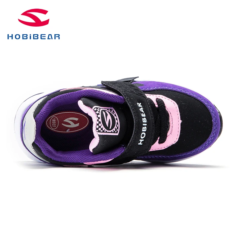 

HOBIBEAR Kids Shoes Summer Breathable Mesh Children Shoes for black blue purple shoe sneakers for students AS3391