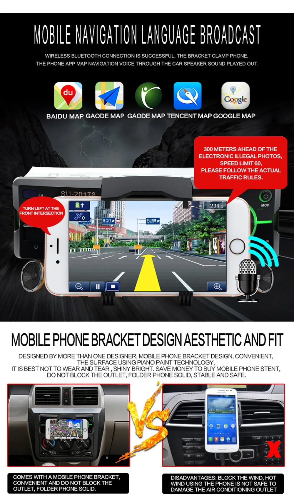 Автомагнитола 1 Din автомагнитола mp3 плеер автомобильное аудио стерео Bluetooth радио 12