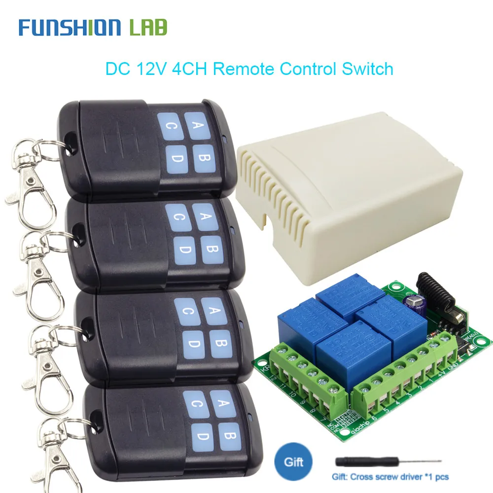 Универсальный беспроводной пульт дистанционного управления FUNSHION 433 МГц