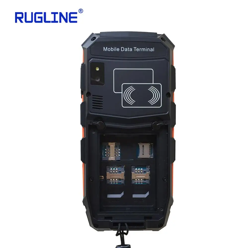 Сканер штрих-кода RUGLINE карманный на Android 7 0 1D 2D UHF RFID-считыватель сборщик мобильных