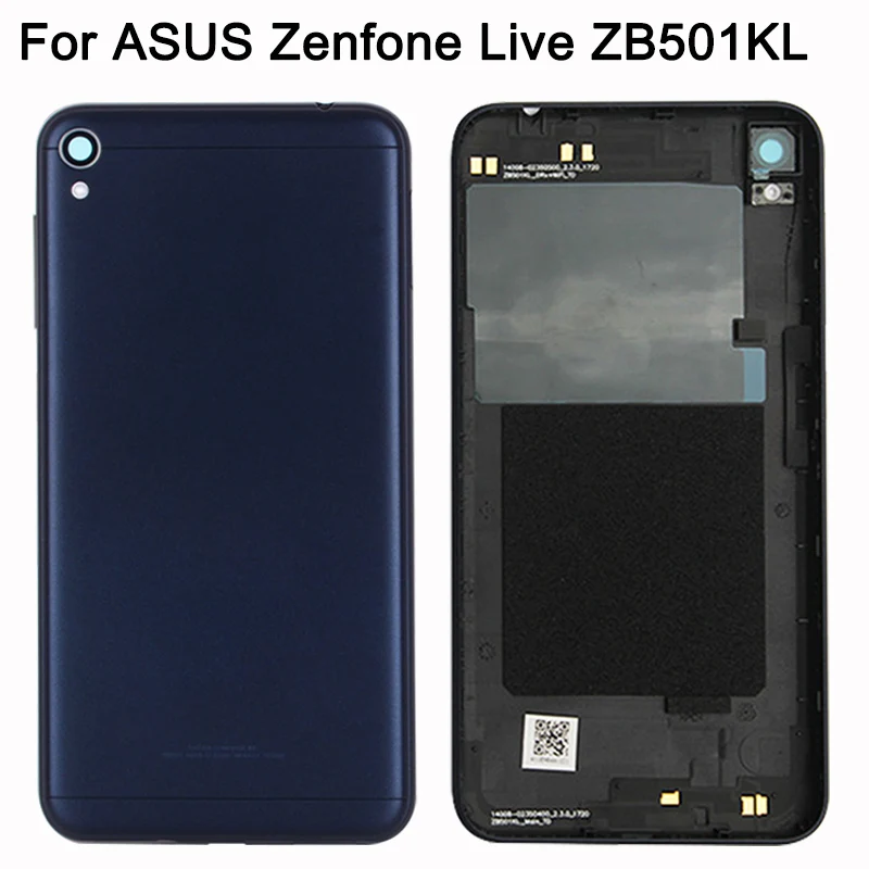 Новый чехол для аккумулятора ZB501KL задняя крышка ASUS Zenfone Live Задняя стеклянная