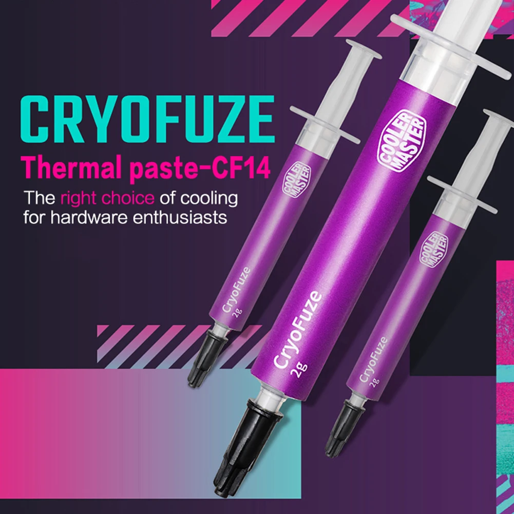 Термопаста Cooler Master Cryofuze CF14 Nano 14 Вт/мК | Компьютеры и офис