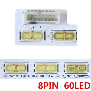 Для LG Innotek 42 дюймов 7030PKG 60ea ЖК дисплей подсветка 74.42T23.001 2 DS1 60LED 525 мм 42LS570S T420HVN01.0