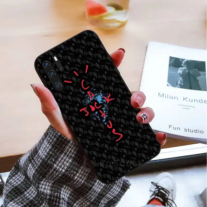 

cactus jack letter words Phone Case For Huawei honor Mate mate P 10 9X 10i 20 30 40 y7 lite pro p smart 2019