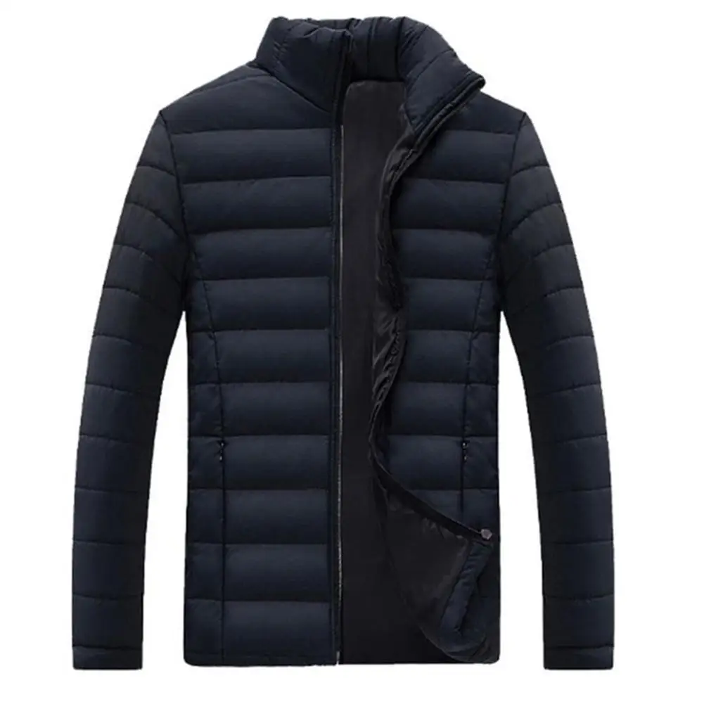 Новинка, зимние куртки, парка для мужчин, Осень-зима, теплая верхняя одежда, фирменные Тонкие мужские пальто, Повседневная ветровка, стеганые куртки, мужские M-4XL