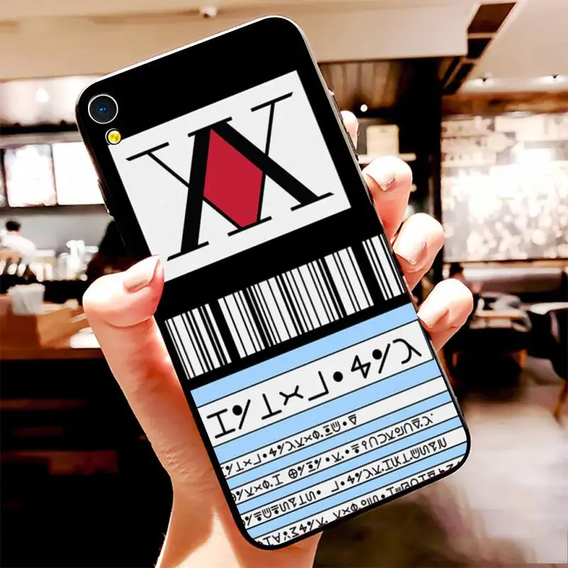PENGHUWAN аниме Hunter X лицензии TPU черный чехол для телефона Корпус Vivo Y91c Y17 Y51 Y67 Y55 Y93 Y81S