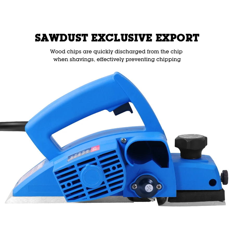 Powerful Electric Planer 82mm 1000W Wood Hand 220V Plug Carpenter Woodworking DIY Surface File Tools | Инструменты