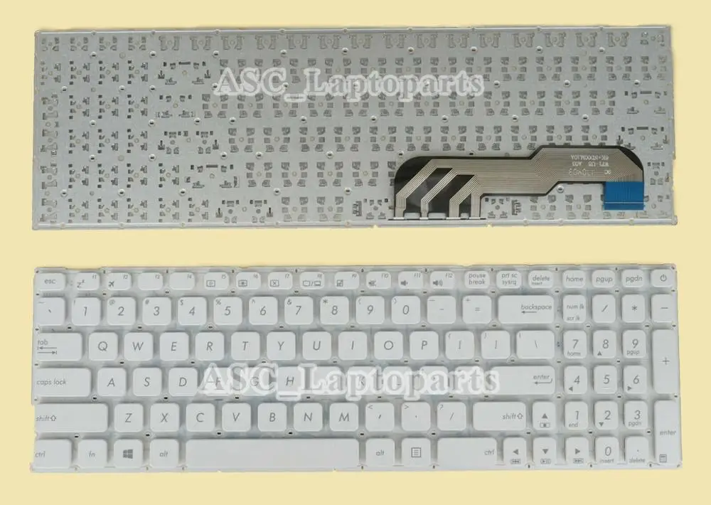 Клавиатура QWERTY для Asus F541N F541NA F541U F541UA F541UJ F541UV 541 F541S F541SA F541SC без рамки | Компьютеры и