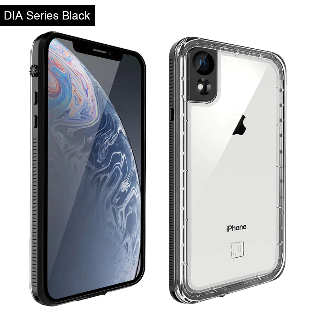 SHELLBOX IP68 Водонепроницаемый чехол для iPhone X XR XS MAX 8 7 Чехол пакет сумка Чехлы для телефона Coque водонепроницаемый чехол для телефона