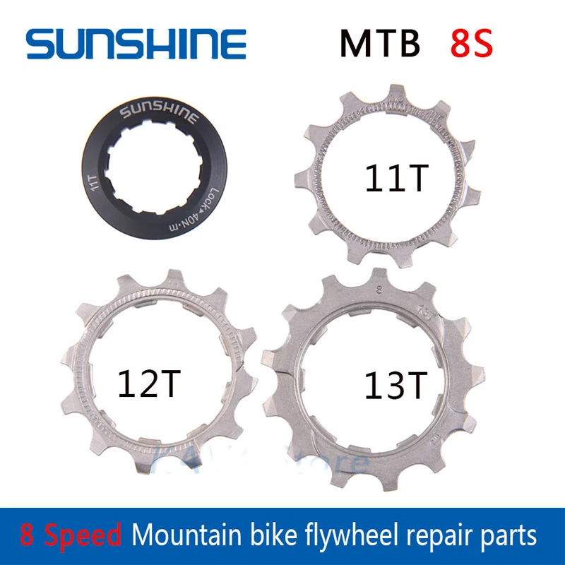 Кассета для велосипеда SUNSHINE MTB Cog 8 9 10 11 12 Скоростей 11T 12T 13T свободное колесо