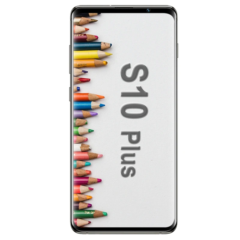 

Latest Model S10 Plus 6.5 Inch FullScreen2GB+16GB 4800mAh Android 9.1 Smart Phone FaceID Fingerprint 8+16MP Camera