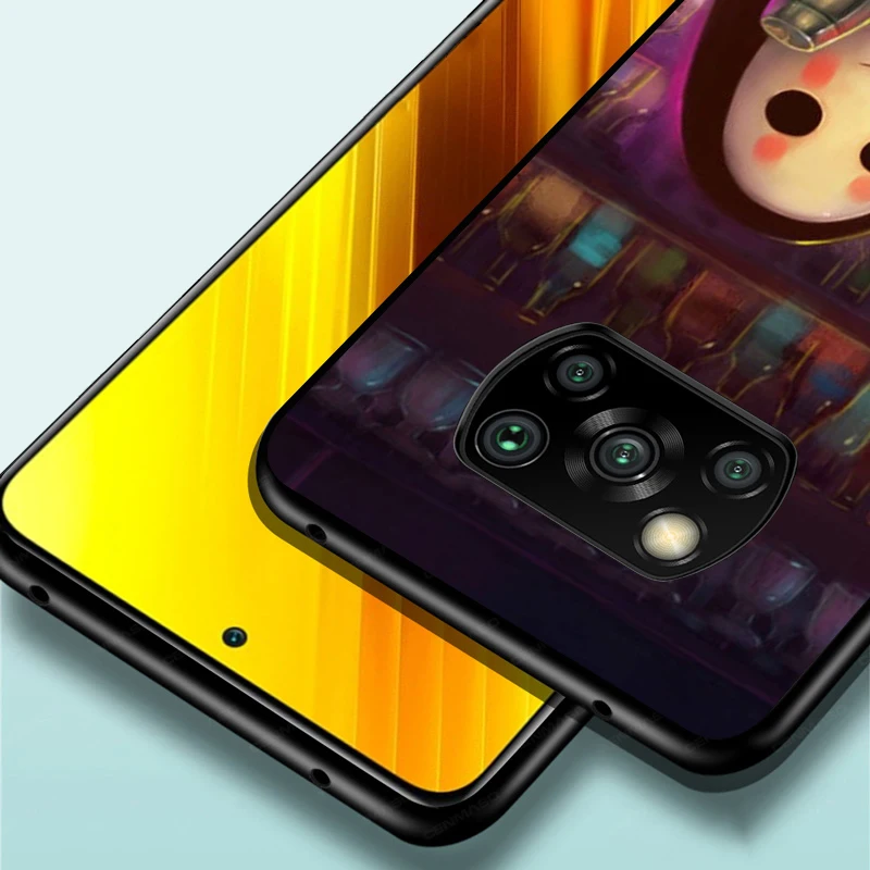 

Black Cover Cute face man for Xiaomi Mi Mix 3 A3 A2 A1 Poco M3 M2 C3 X3 X2 NFC F2 F1 CC9 CC9E Pro Phone Case