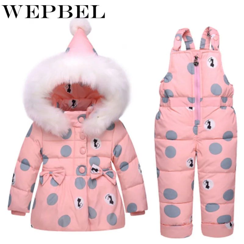 WEPBEL/Детские комплекты одежды для мальчиков и девочек; зимний шерстяной жилет с капюшоном; куртки; брюки; плотные теплые спортивные костюмы; комплекты с брюками