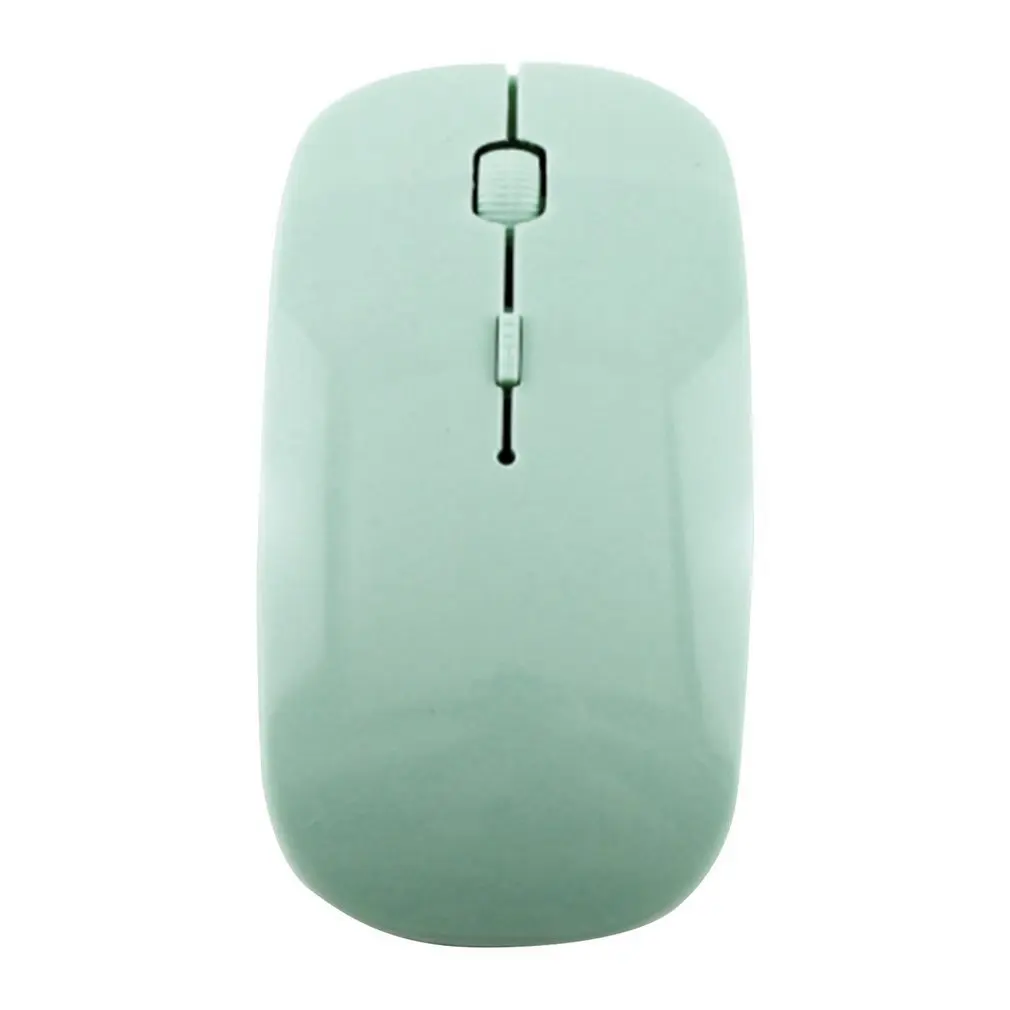 

2.4GHz Wireless Optical Mouse 4 Keys Computer PC Mice USB 2.0 Ergonomically Design Fashion Mouse Red Blue Green