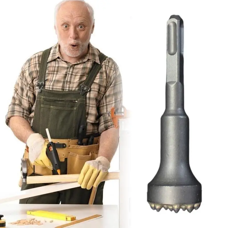 

Rotary Electric Hammer Drill Bit Brick Wall Concrete Chisel Hammer Post Bush Flower Head Electric Z6W2