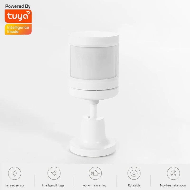 

Tuya Motion Sensor Smart Human Body Sensor body Movement Wireless ZigBee wifi Gateway hub for Tuya smart home