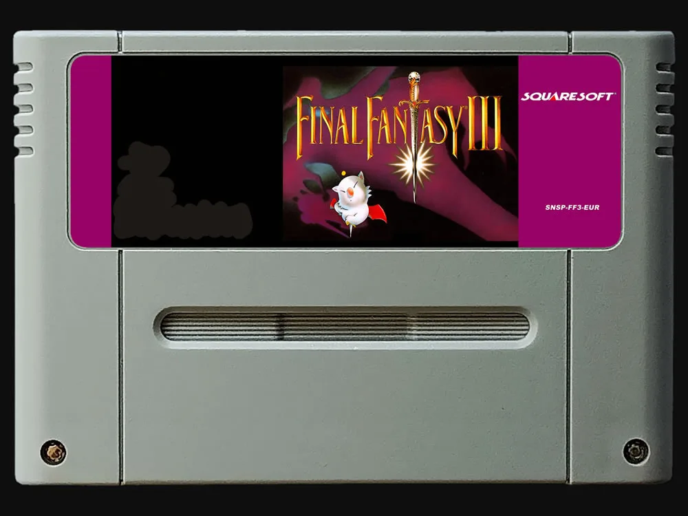 

* PAL версия * FINAL FANTASY III 3 перевод на английский