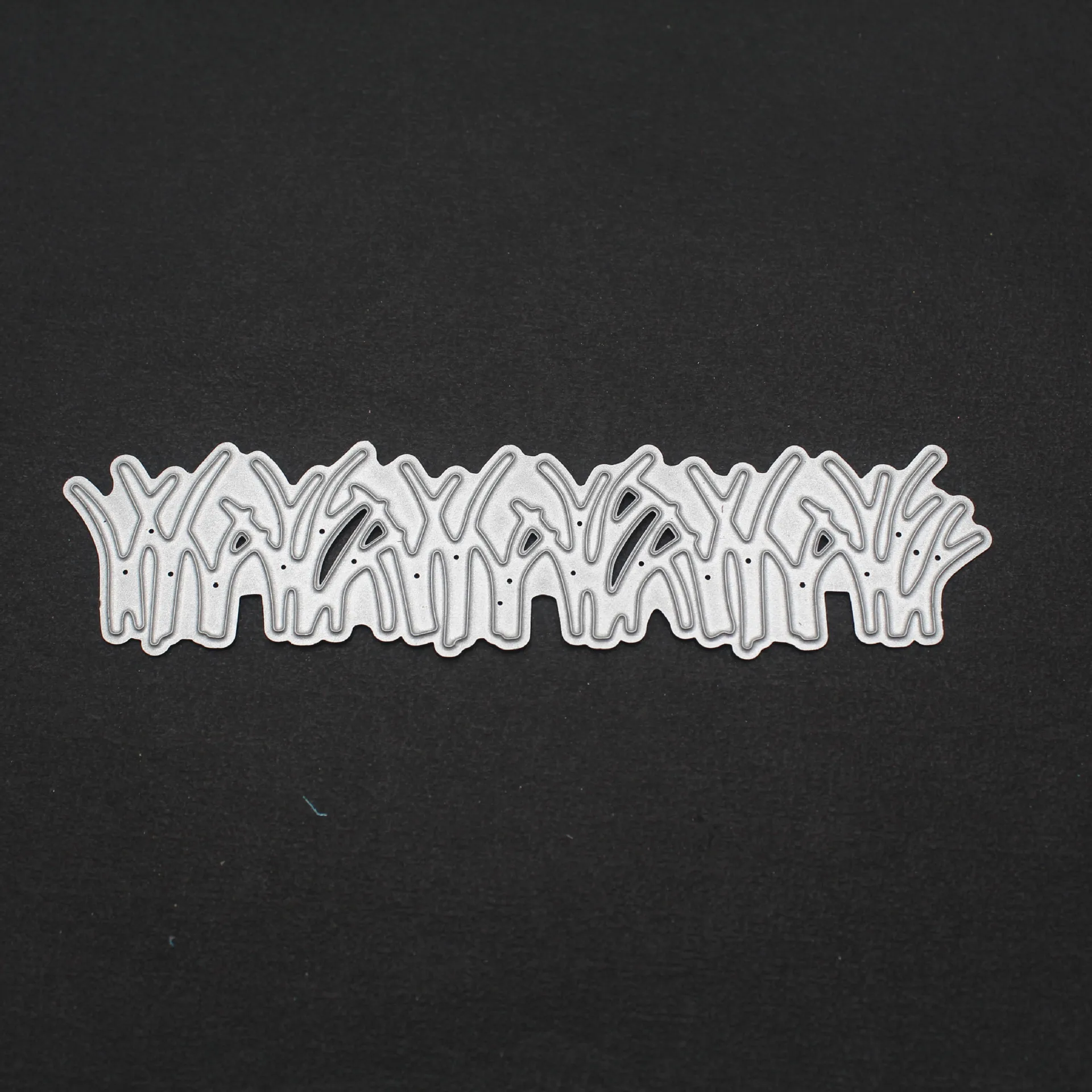 Травяные границы металлические Вырубные штампы для рукоделия искусственное