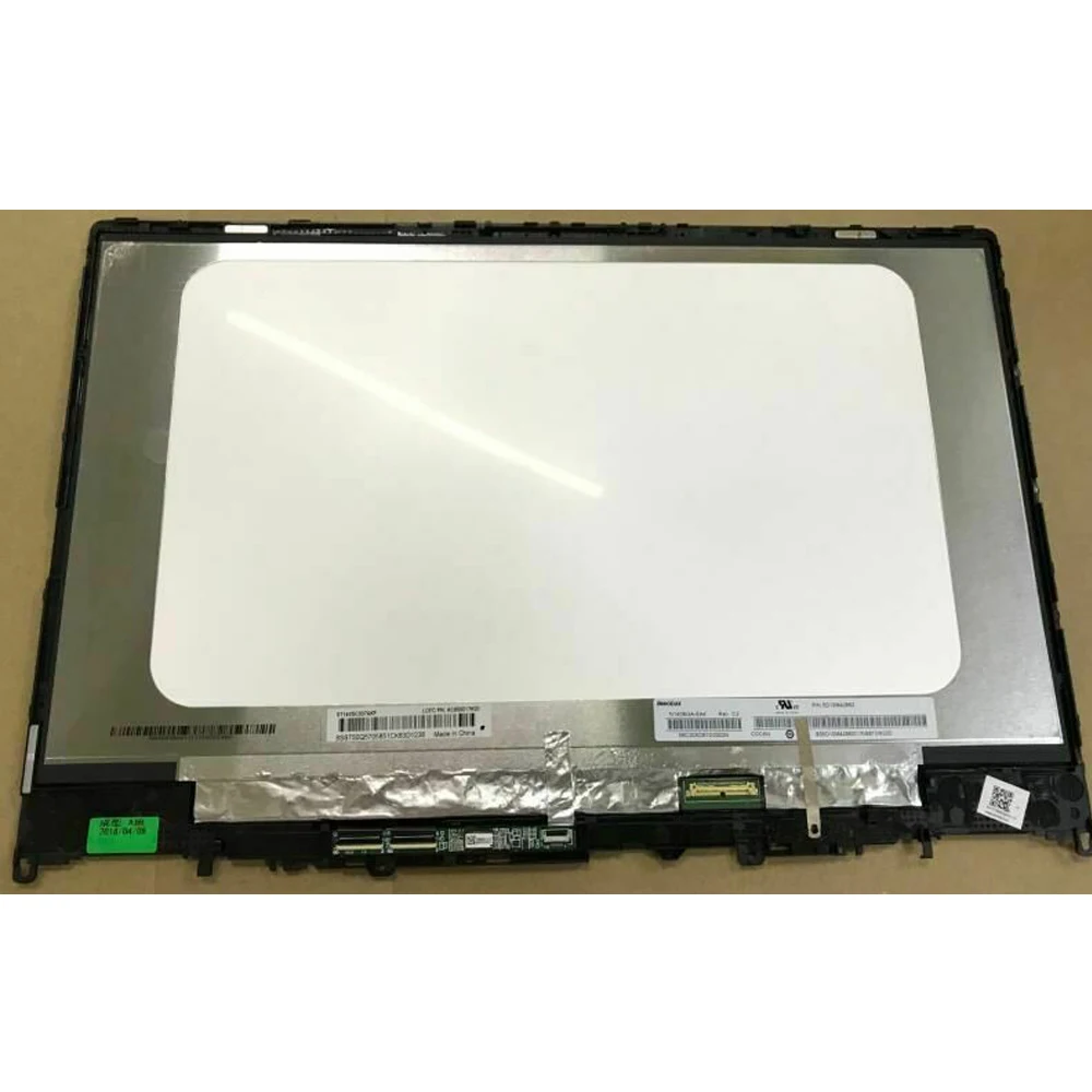 ЖК-панель для Lenovo Yoga 530-14IKB 530-14ARR NT140WHM-N43 5D10M42866 сенсорный стеклянный дигитайзер в