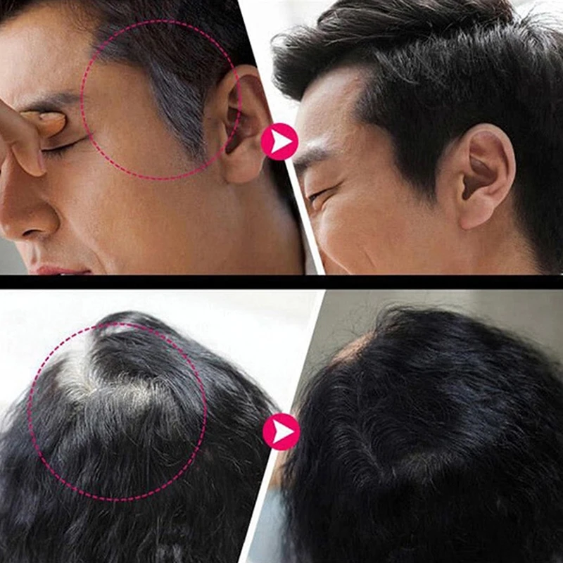 

Temporary Hairline Hair Dye Cream Instant Gray Root Coverage One-off Hair Color Pen Cover White Up Hair DIY Styling 10g