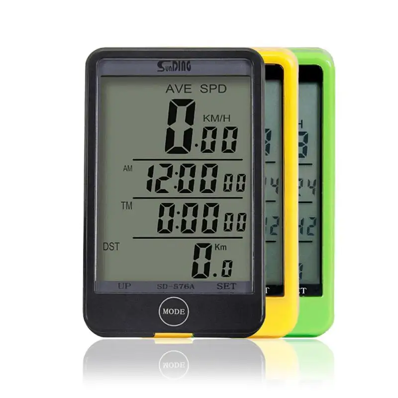 

Multifunctional Bicycle Computer Bike Odometer Luminous Large Screen Cycling Speedometer Bicycle Code Table Bike Accessories