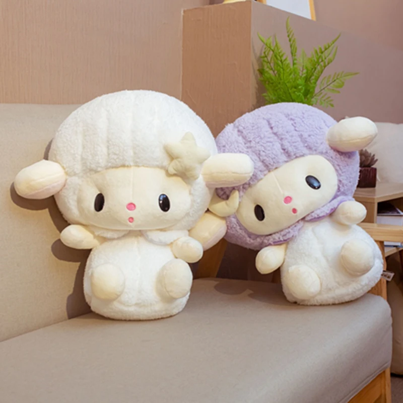 

30/40cm Kawaii Angel Sheep Plush Toys Stuffed Cute Lamb Doll Animal Pillow Room Decoration Soft Cartoon Toys for Kids Girls Gift