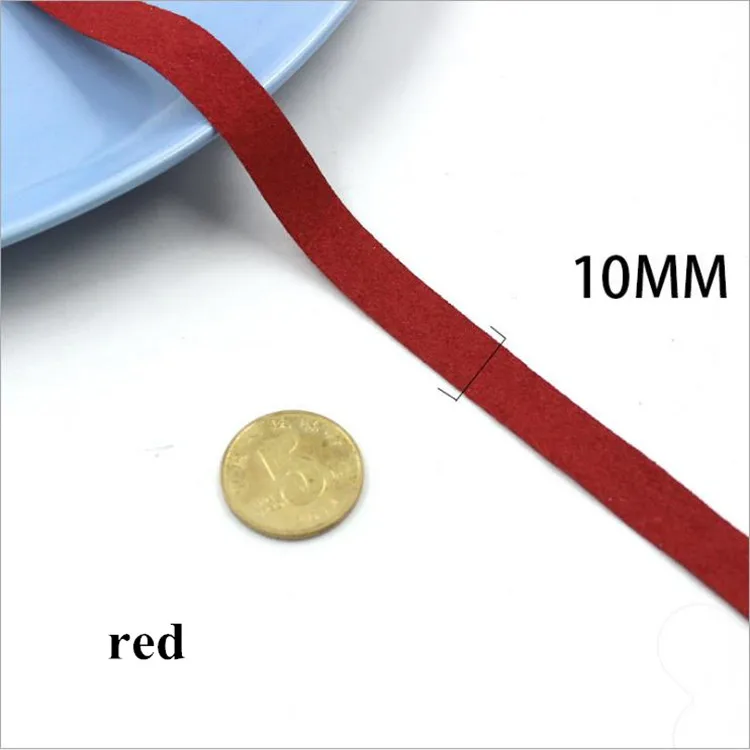 15 м шнурок из искусственной кожи 10 мм тонкий замшевый шнур/кружево/полоса сделай