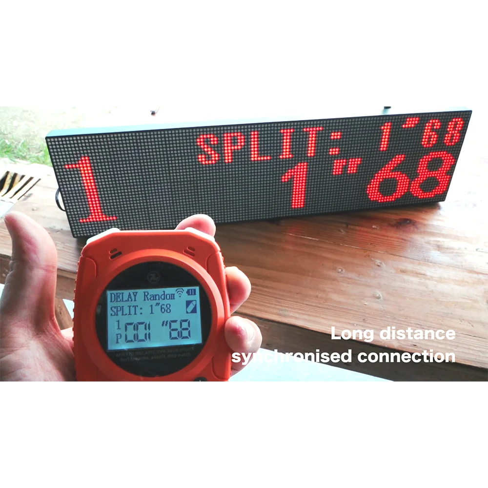 m1a2 f for tactical firearm shooting training timer competition or shot timer connected to mobile phone app led display screen free global shipping