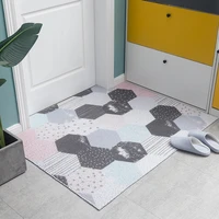 can be cut custom doormat carpet silk loop pvc clean dust non slip home doormat bedroom living room hallway entrance mat carpet