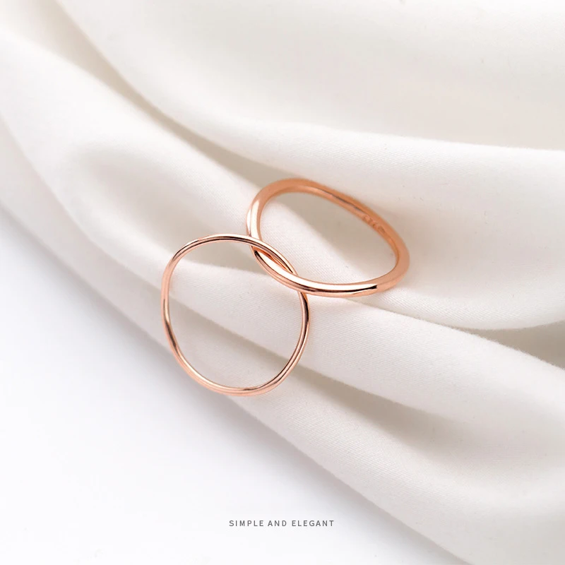 

Modian Geometric Rounds Cross Ring for Women Real 925 Sterling Silver Simple Adjustable Free Size Ring Fine Jewelry 2020 New