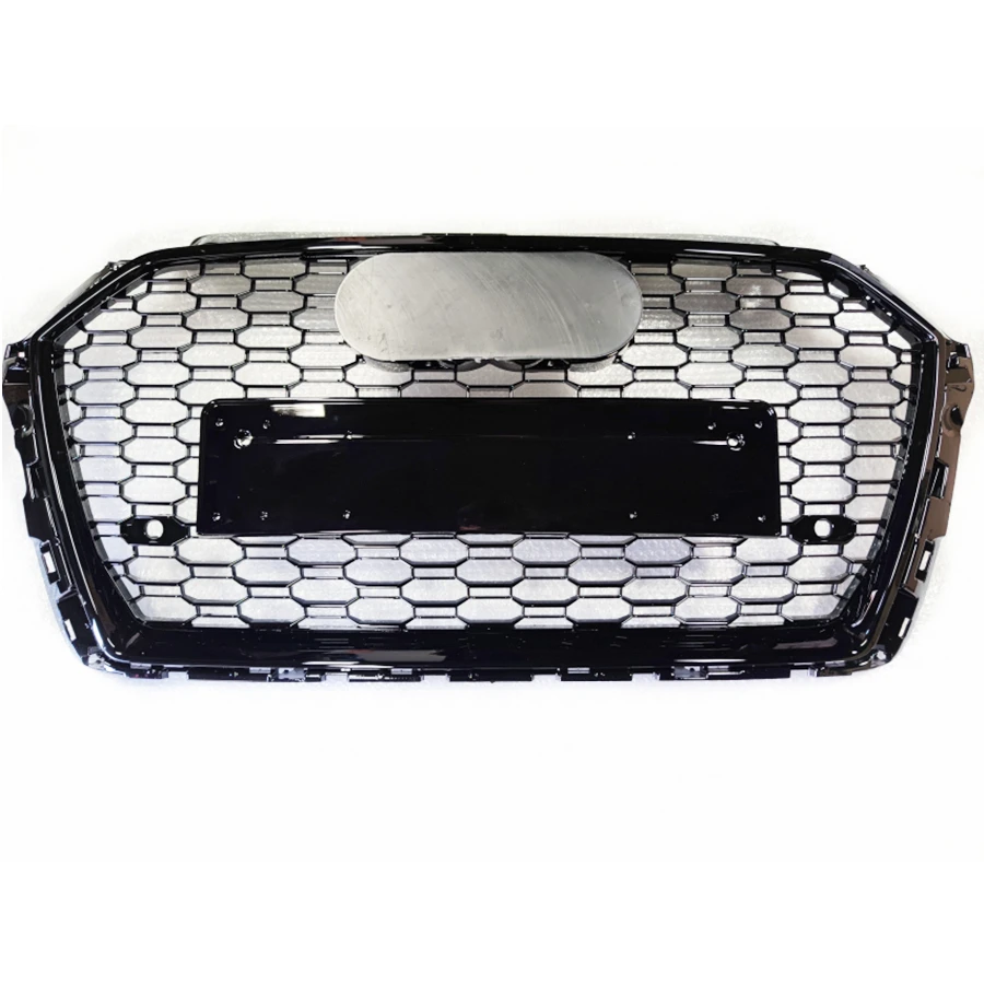 Для RS3 стиль Передняя Спортивная Шестигранная сетчатая сотовая бленда гриль