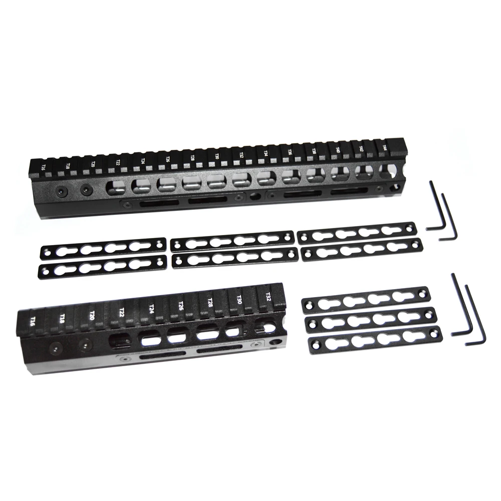 " 12" дюймов AR15 поплавок Keymod MLOK Handguard Пикатинни для охоты Тактический M4 M16 прицел Крепление