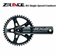 bike single speed crank chainset zrace rx crankset 40t 42t 44t170 172 5 175 for gravel bikes cycle cross dub bb29