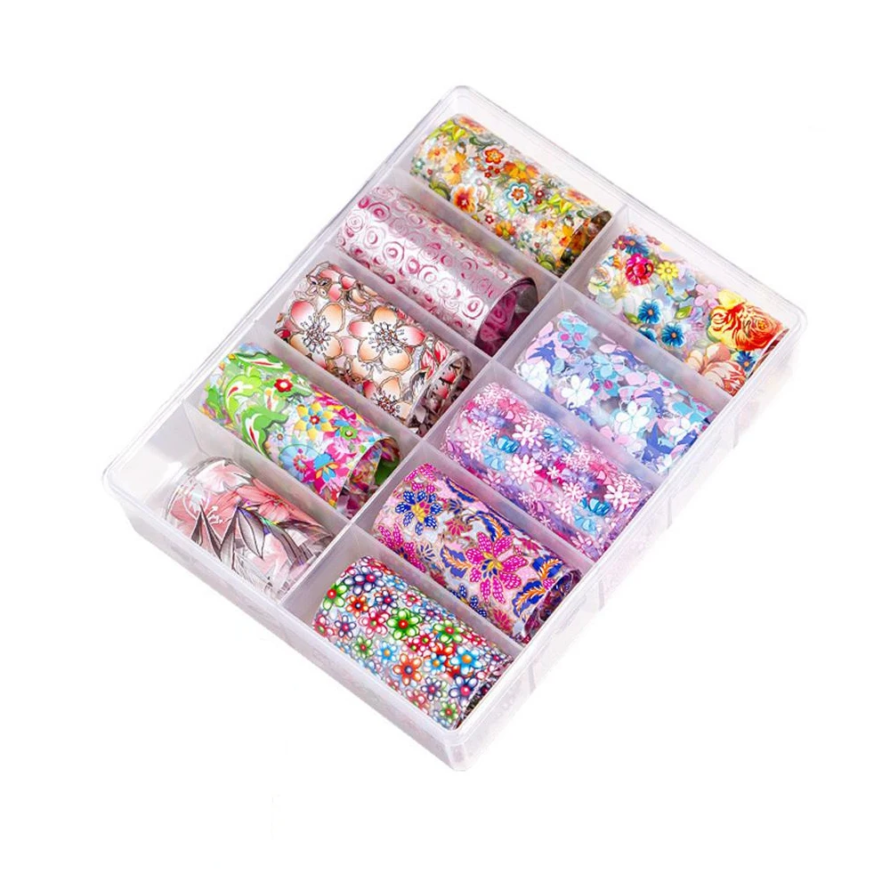 10 шт. голографические переводные наклейки для ногтей|Блестки ногтей| |