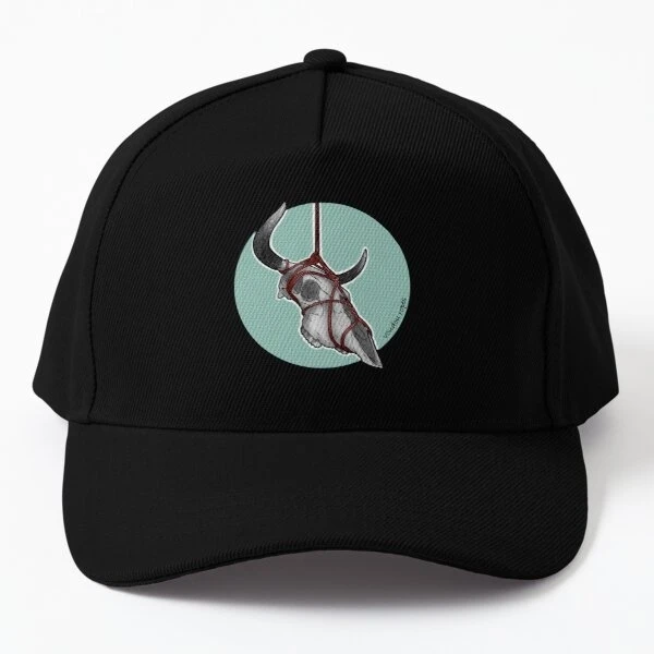 

Roped Skull Baseball Cap Hat Outdoor Solid Color Spring Czapka Summer Sport Hip Hop Bonnet Printed Boys Fish Women