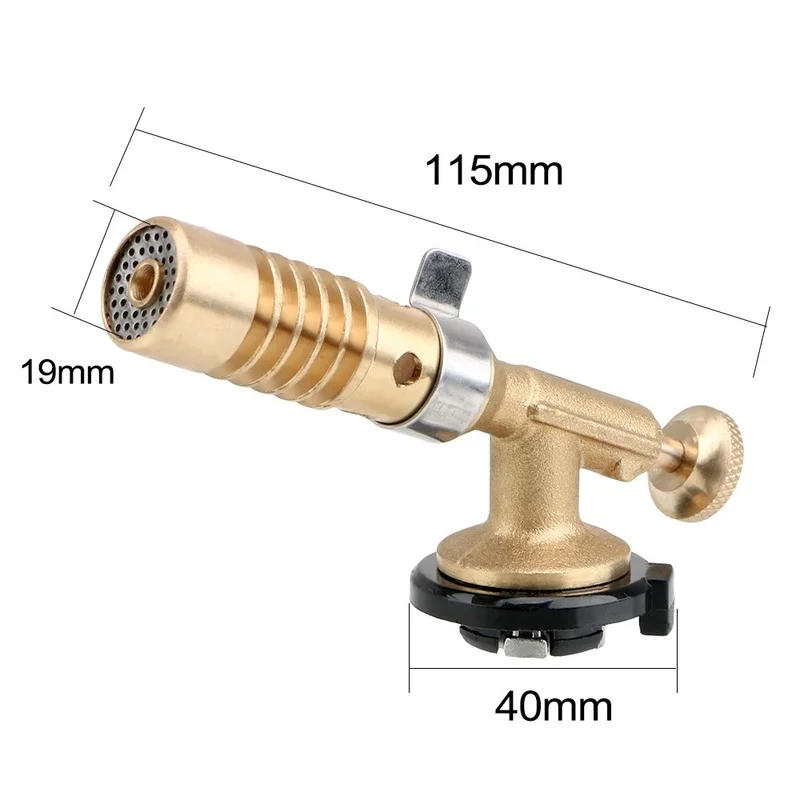 Пистолет-распылитель переносная газовая Сварочная горелка медная Бутановая