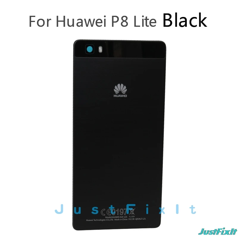 Replacement Back Door Hard Rear Housing Cover Case For HUAWEI P8 Lite With Adhensive Sticker Original Battery | Мобильные телефоны