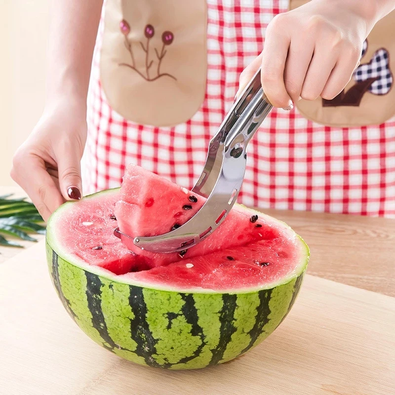

Stainless Steel Watermelon Slicing Knife, Cutting Knife Pitting Device, Fruit Tools and Kitchen Gadgets