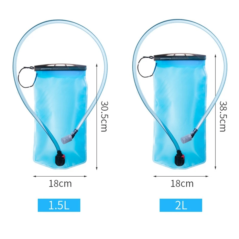 AONIJIE 1.5L/2L гидратация воды мочевого пузыря открытый ТПУ мешок BPA бесплатно сумка