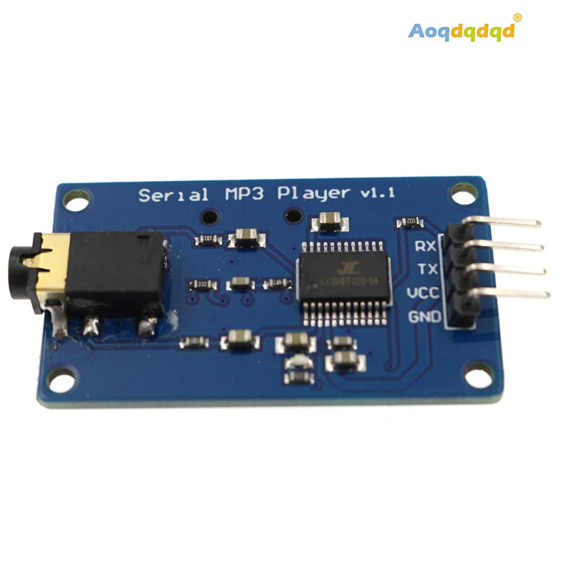 MP3 Music Player Module YX5300 UART TTL Serial Control Support / WAV Micro SD /SDHC Card For Arduino/AVR/ARM/PIC 3.2-5.2V DC | Инструменты