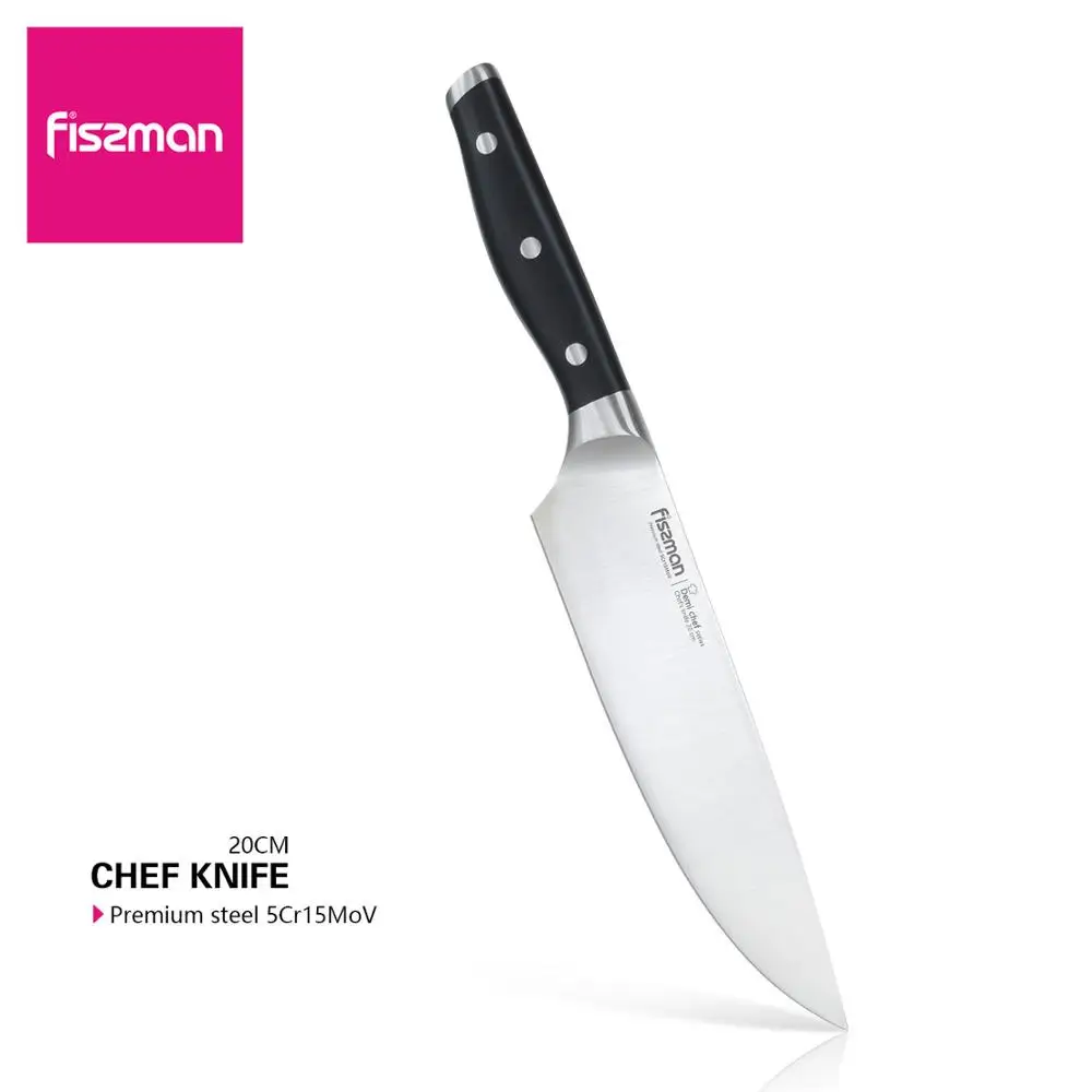 FISSMAN нож шеф повара высокая производительность Demi серии немецкие стальные