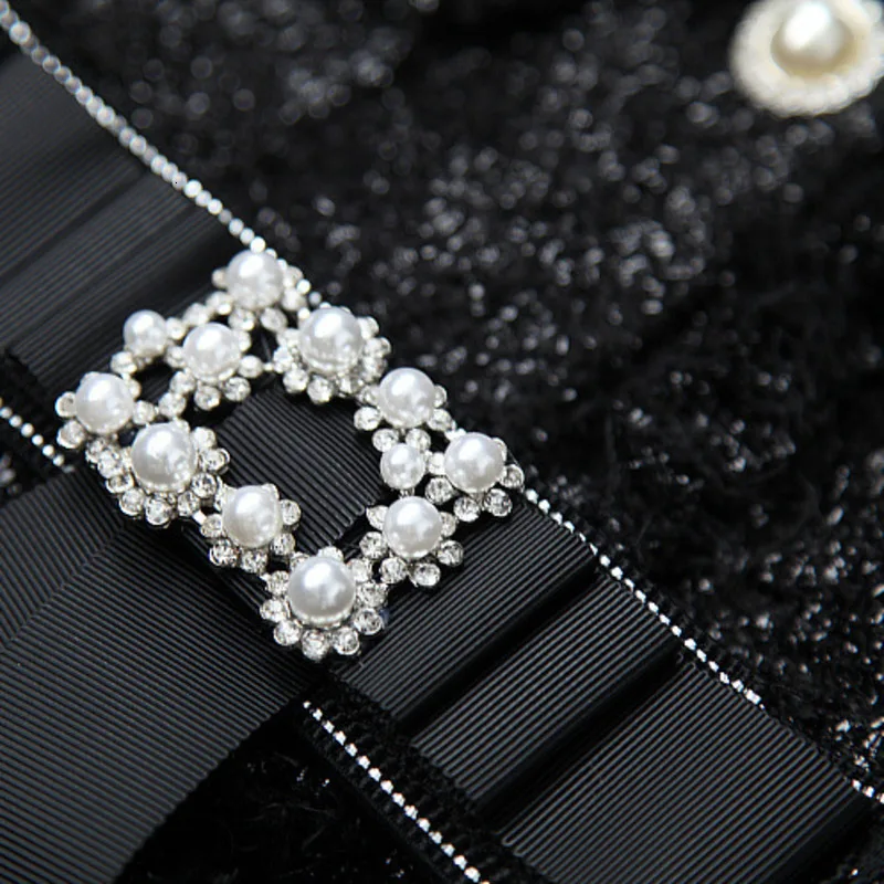 SHENGPALAE новинка 2020 весенние модные комплекты для женщин с жемчугом бахромой бантом